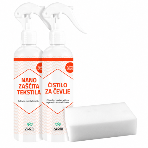 Pachet pentru curățarea și protecția încălțămintei