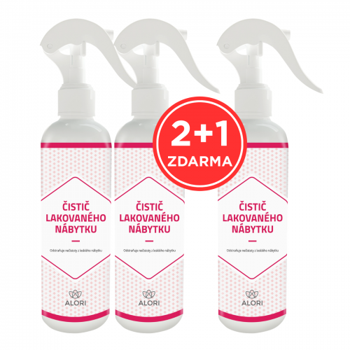 Detergent pentru mobilier lăcuit 2+1 gratuit