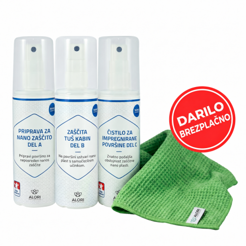 Pachet de protecție pentru cabina de duș + cadou gratuit